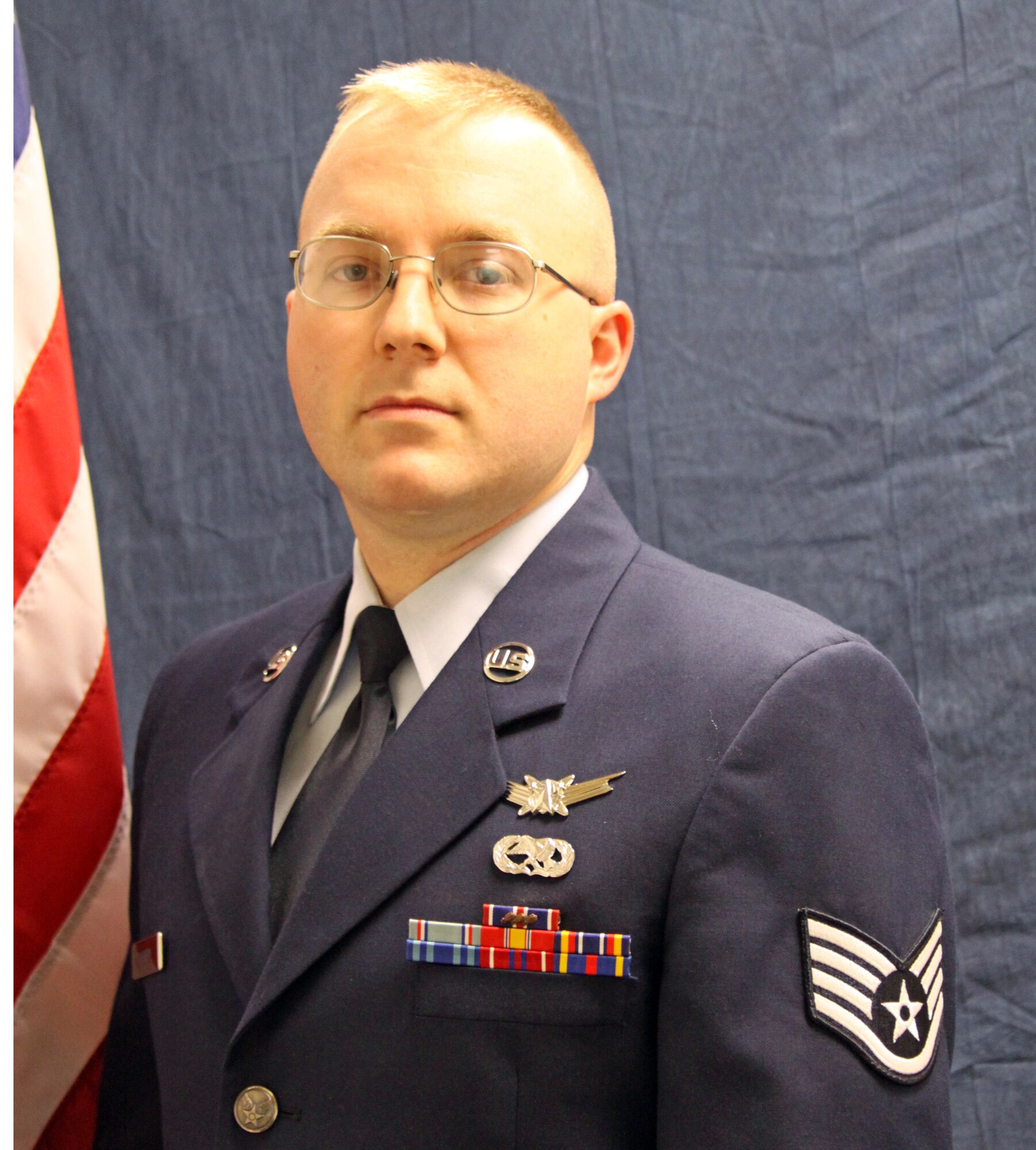 Staff Sgt. Lee Dockery was selected for this week's First Knight award. This award is designed to recognize outstanding Airmen each week for the work they do every day. (Air Force courtesy photo)  