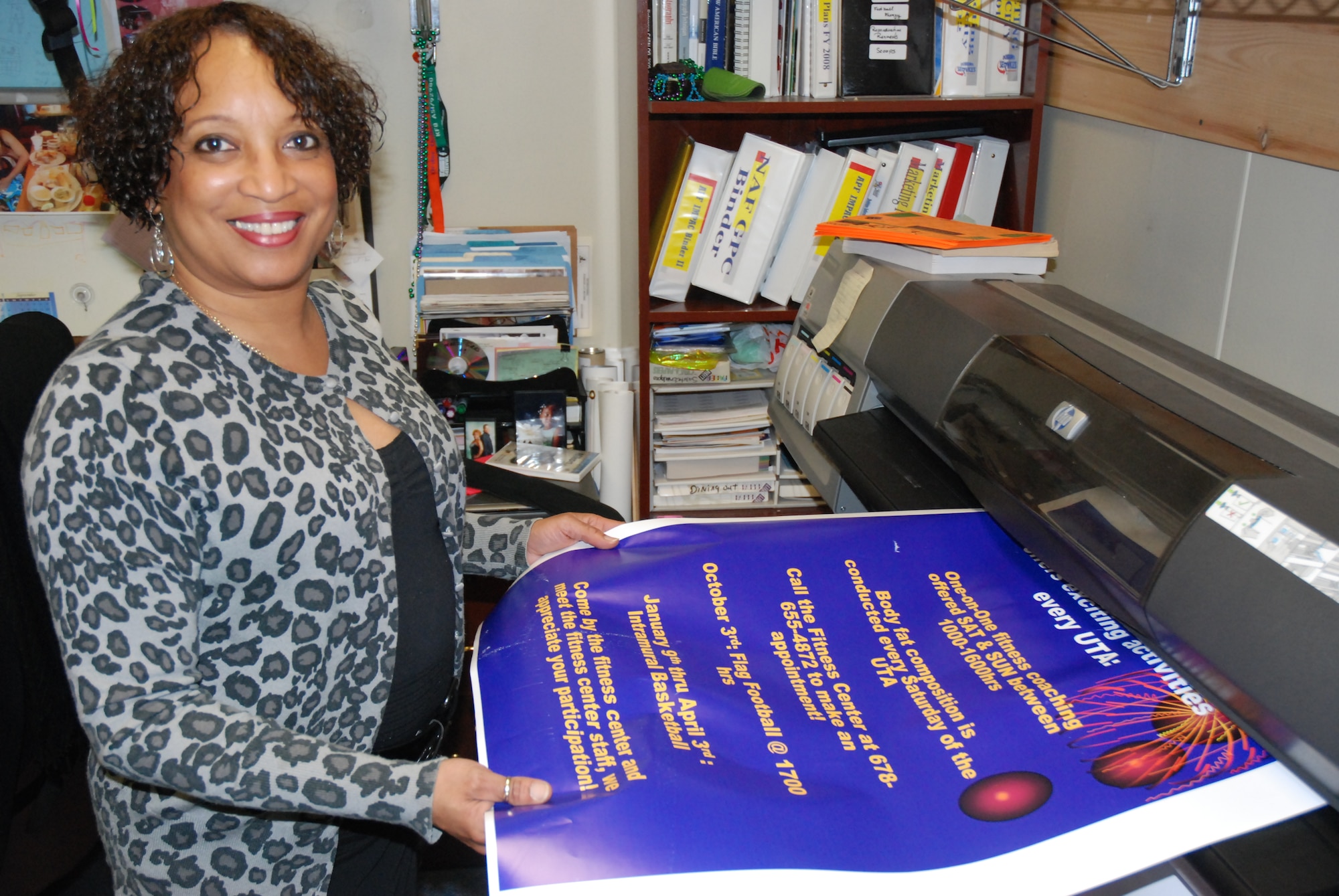 Priscilla Levister, 94th Services Marketing Assistant, is selected for the INNERview for week Oct. 19-23. Ms. Levister is responsible for advertising and promoting Services activities and events. (U.S. Air Force photo/Tech. Sgt. James Branch) 
 
 
 
