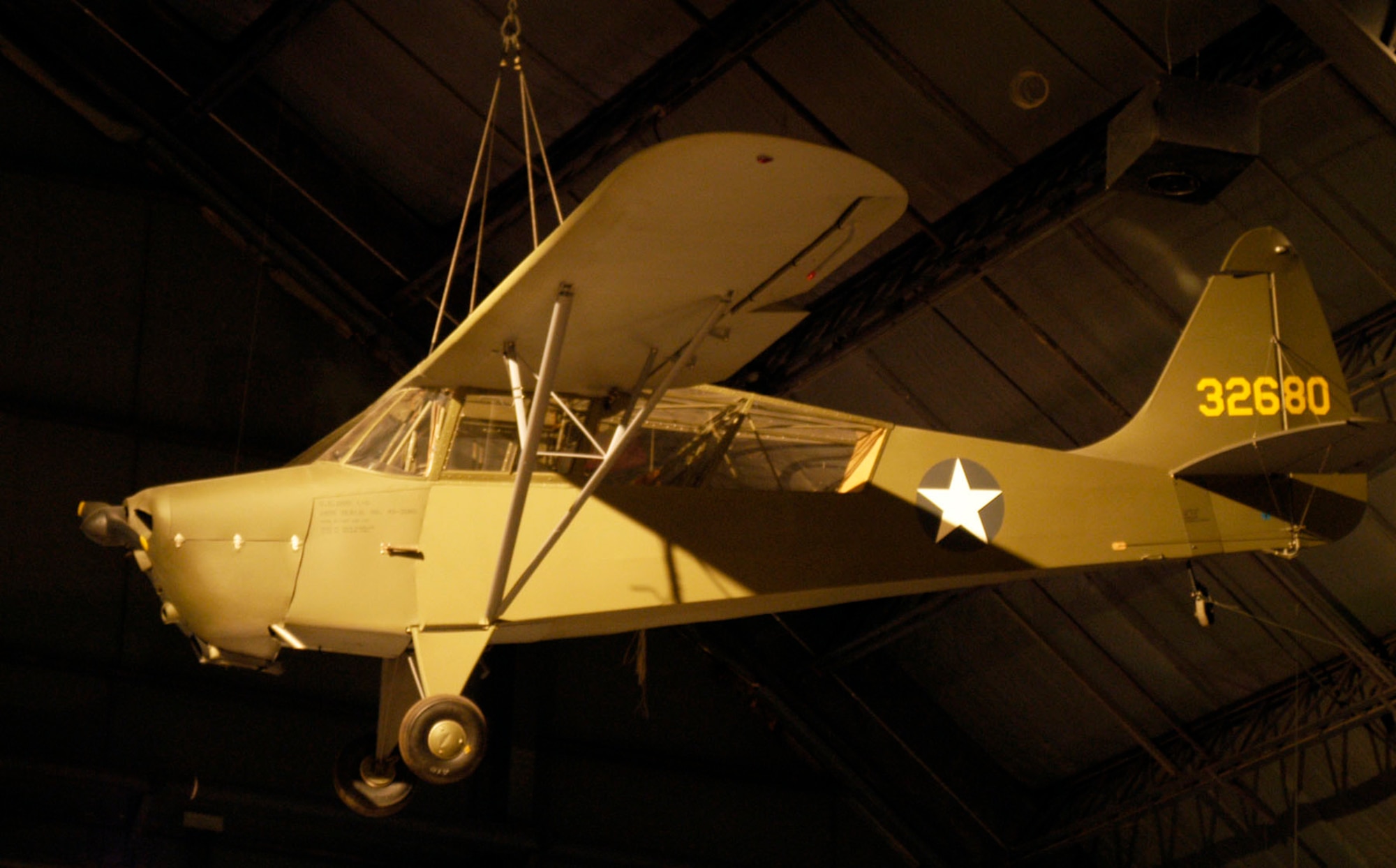 DAYTON, Ohio -- Interstate L-6 "Grasshopper" at the National Museum of the United States Air Force. (U.S. Air Force photo)