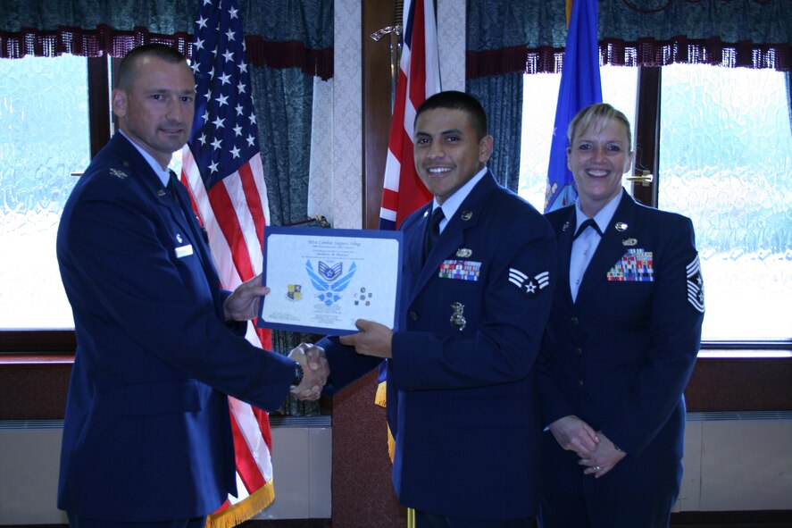 RAF Alconbury - NCO Induction Ceremony