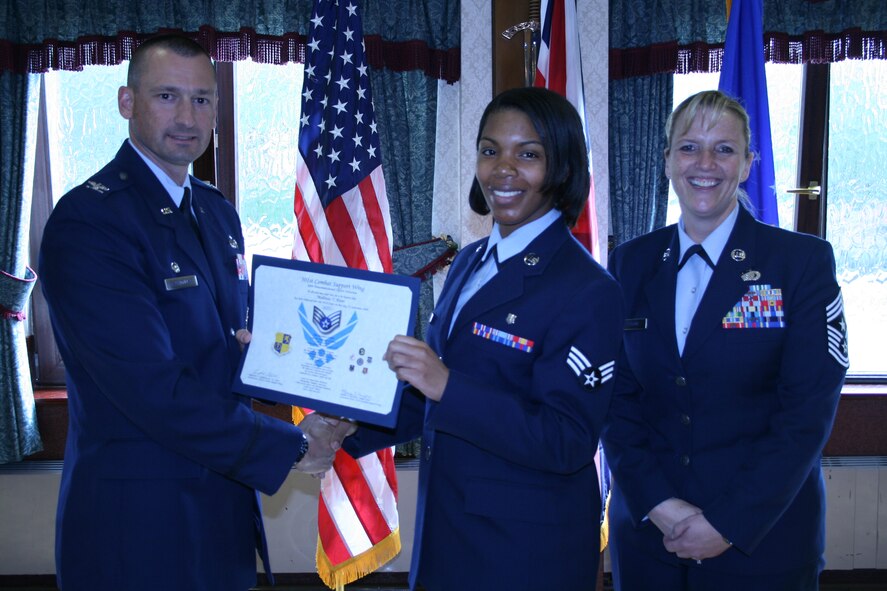 RAF Alconbury - NCO Induction Ceremony