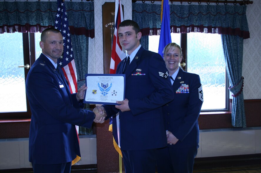 RAF Alconbury - NCO Induction Ceremony