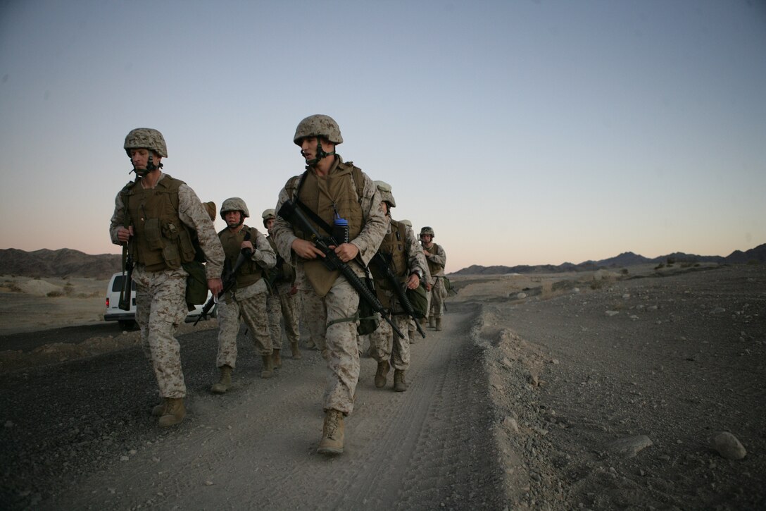 A Marine with Combat Logistics Battalion 11, the logistics combat element of the 11th Marine Expeditionary Unit.