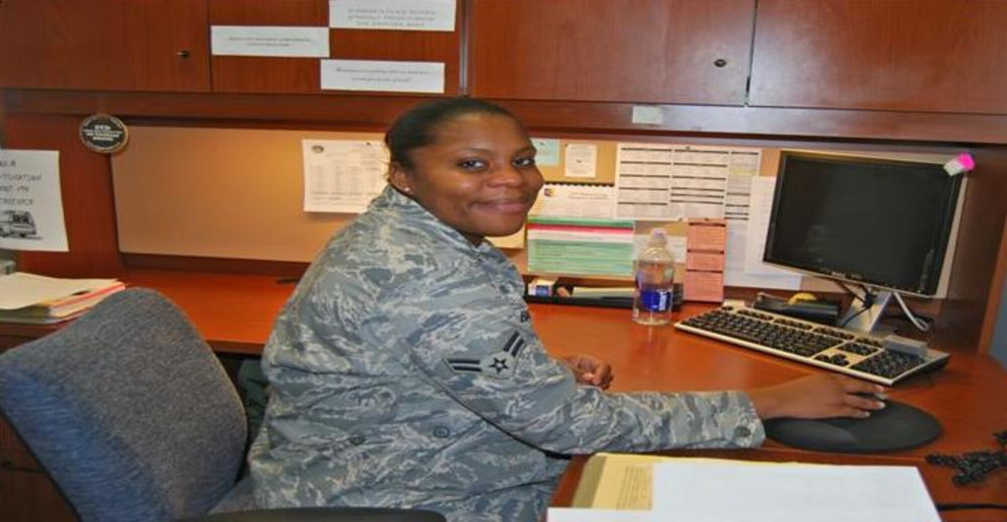 Desert Lightning Team’s Weekly Warrior: Airman 1st Class Shaurrell L. Barbine