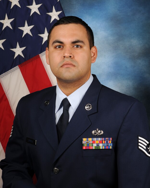 Staff Sgt. Robert Gamboa, a 31st Civil Engineer Squadron unaccompanied housing manager, was recently named the U.S. Air Forces in Europe Outstanding Military Airmen Dorm Leader of the Year. (U.S. Air Force photo/Staff Sgt. Patrick Dixon)