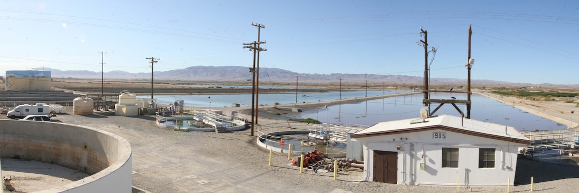 The Combat Center's Waste Water Treatment Plant is slated to go under further construction Oct. 27. The treatment plant is made up of a series of small ponds, linked together, designed to break down fecal matter as it passes through each pond.