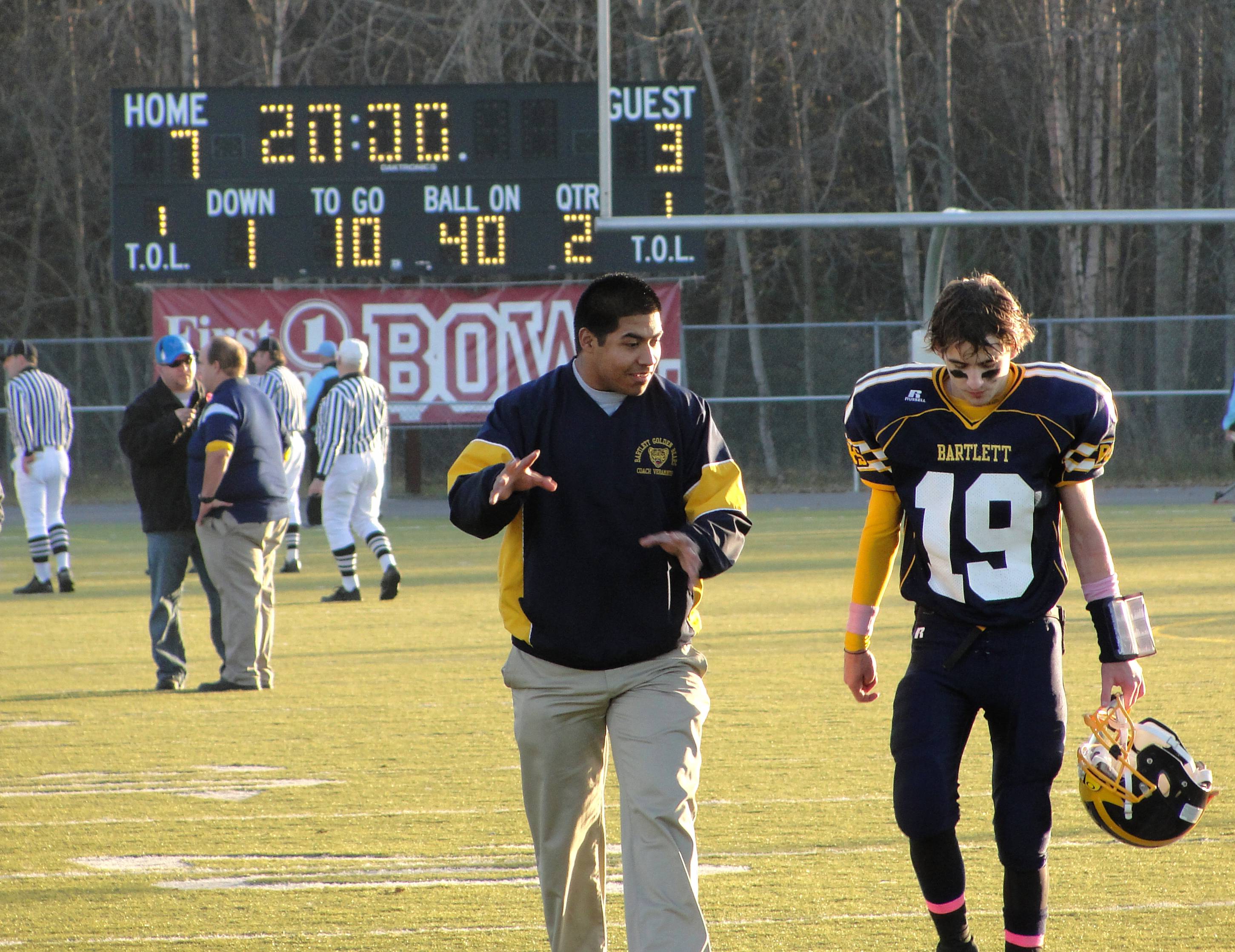 Air Force Member Helps Lead The Golden Bears To State Championship