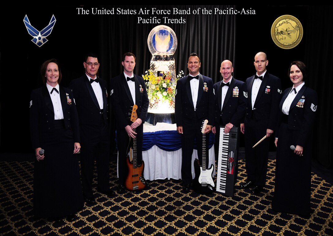 Pacific Trends stops fr a photo op. at Yokota AF Ball