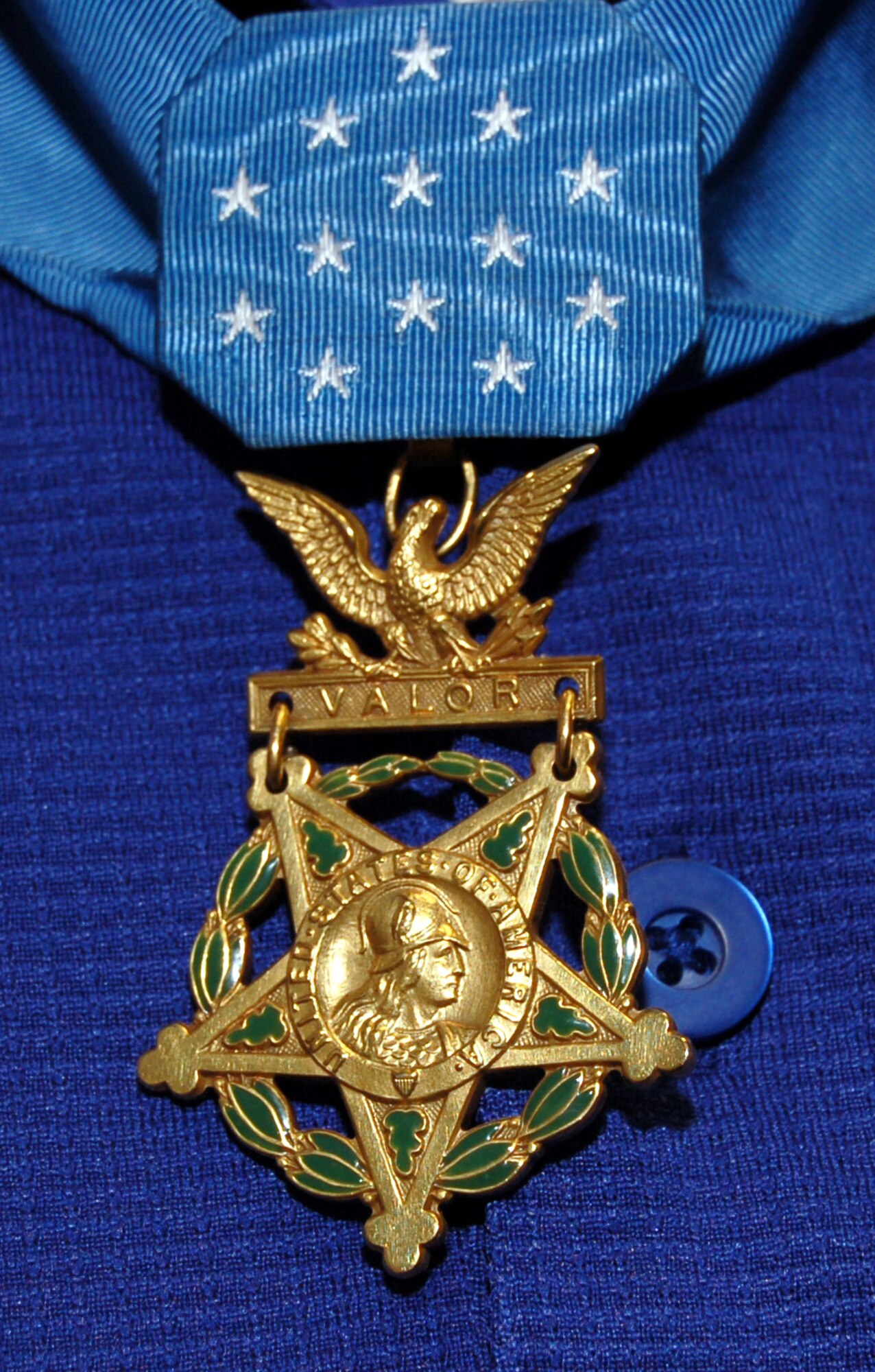 The Medal of Honor is the highest award which can be given to a servicemember for their actions of valor against enemy forces. Currently, there are 3,448 MOH recipients; 94 of whom are still alive today. (U.S. Air Force photo by Senior Airman Amanda Dick)