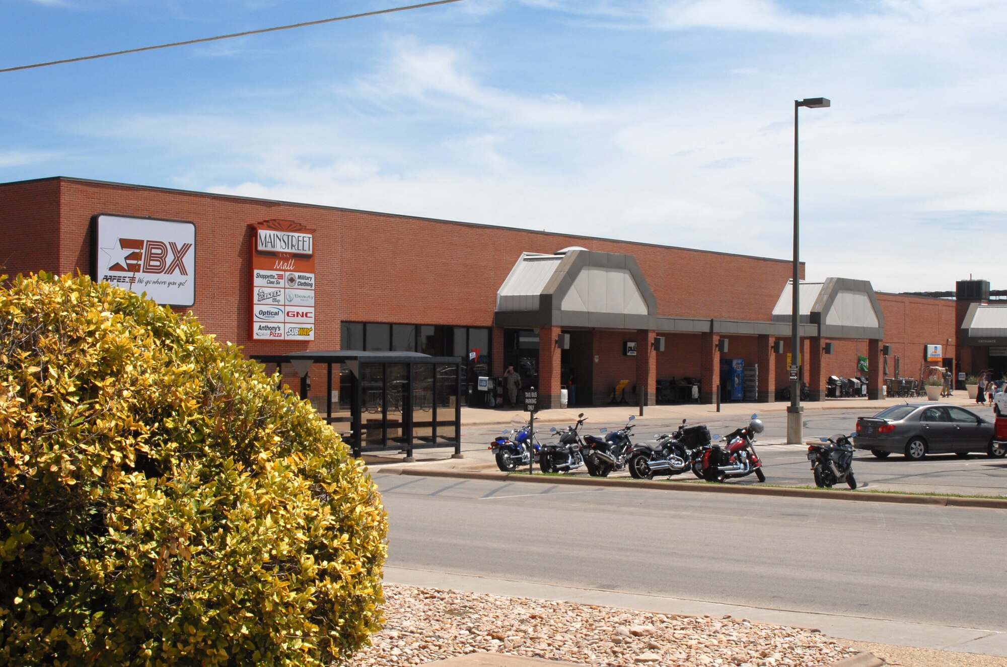 Goodfellow AFB, Texas base Army Air Force Exchange Service. (U.S. Air Force Photo/17 TRW/PA)
