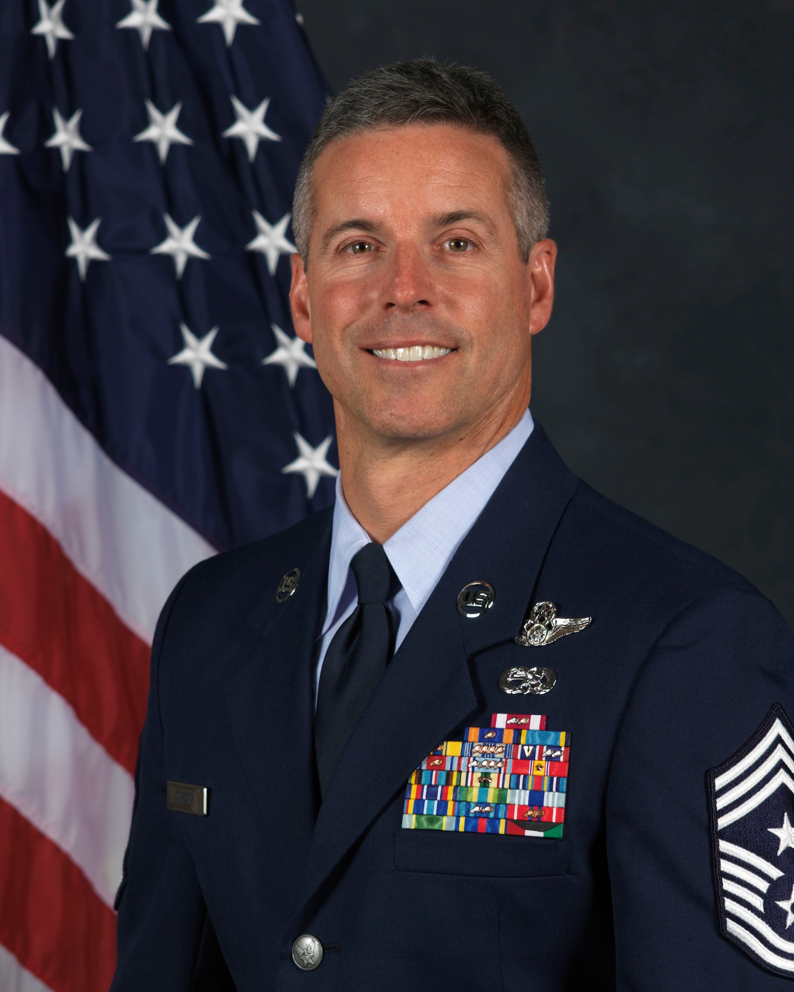 Chief Master Sgt. David E. Spector is the Air Mobility Command command chief master sergeant. (U.S. Air Force Photo)