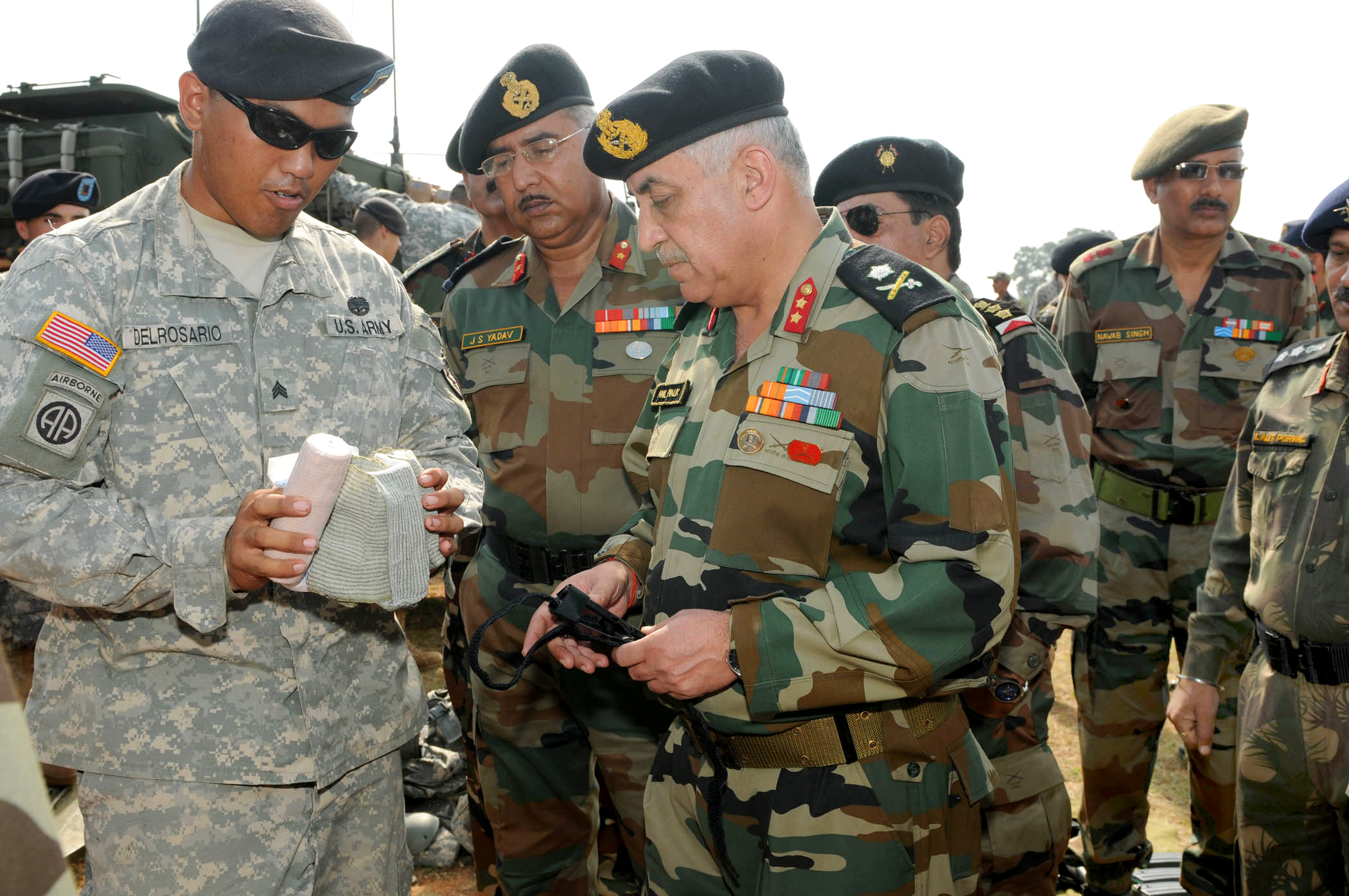 U S Army Sgt Romeo Delrosario Shares Information About The