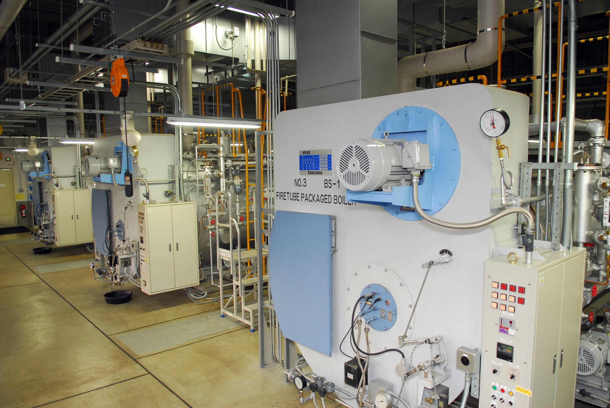 MISAWA AIR BASE, Japan—The 35th Civil Engineer Squadron’s boiler efficiency improvement plan will save Misawa approximately $650,000 annually. The six boiler plants on base provide heat for more than 2,500 homes and work centers. (U.S. Air Force photo/Staff Sgt. Phillip Butterfield)