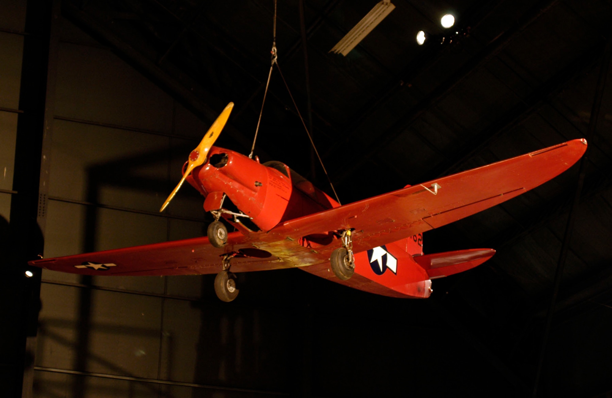 DAYTON, Ohio -- Culver PQ-14B in the World War II Gallery at the National Museum of the United States Air Force. (U.S. Air Force photo)