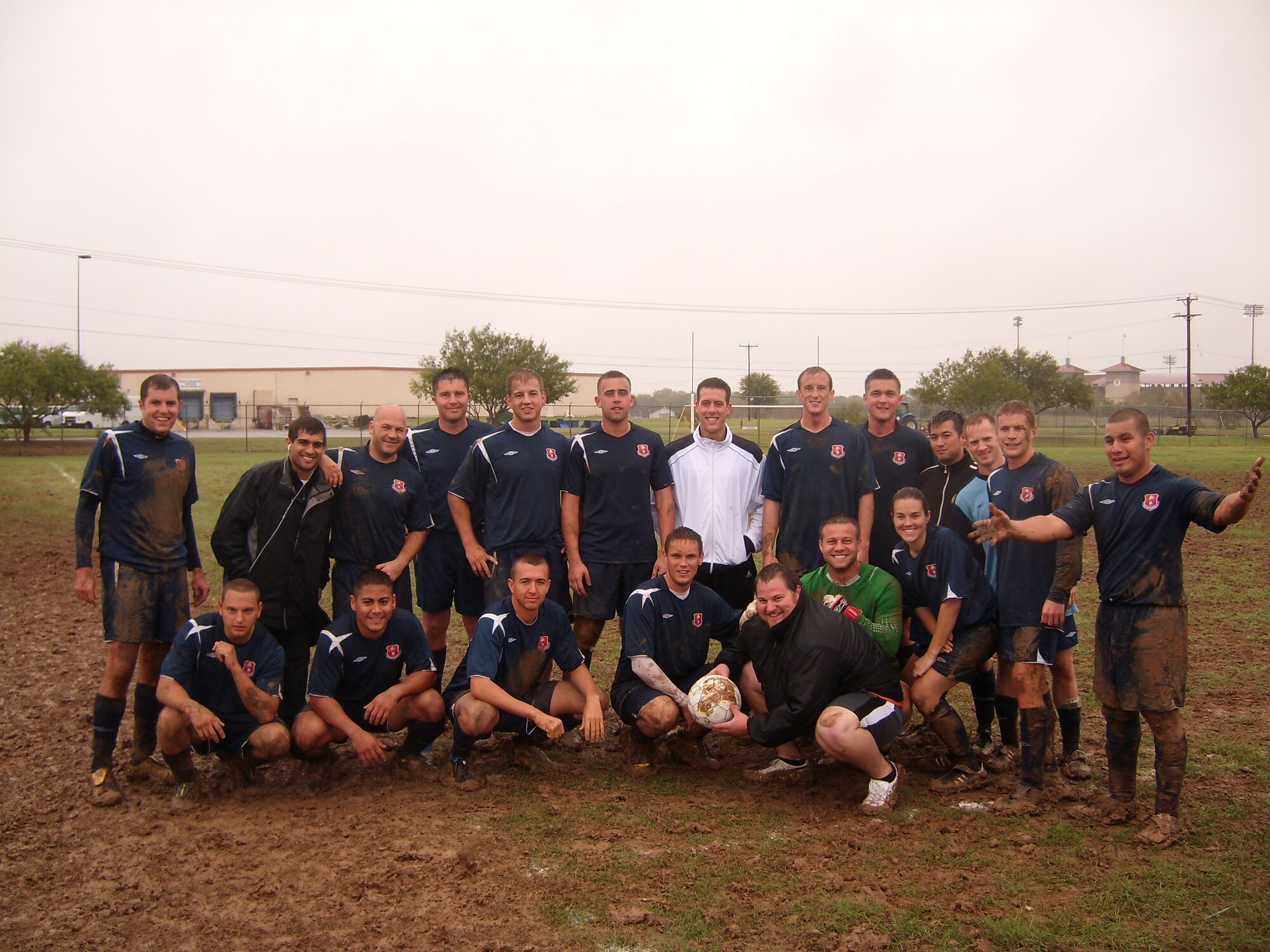 2009 Columbus BLAZE Soccer team cosists of top row from left: Patrick Weekly,
Valentino Diaz, Brendan Harrison, Jeremiah Dixon, Nicholas Kellenbence,
Andrew Adams, Matthew Downing, Christopher Brown, Simon Long, Richard
Robichaud, Jonathan Kay, Eric Peterson, and Juan Garcia. Bottom Row: David Mussio, Alex Jauregui, Daniel Fischer, Daniel Trublood,
Andrew Pace, Luke Freudenburg, and Lindsay Diaz. (Courtesy Photo)
