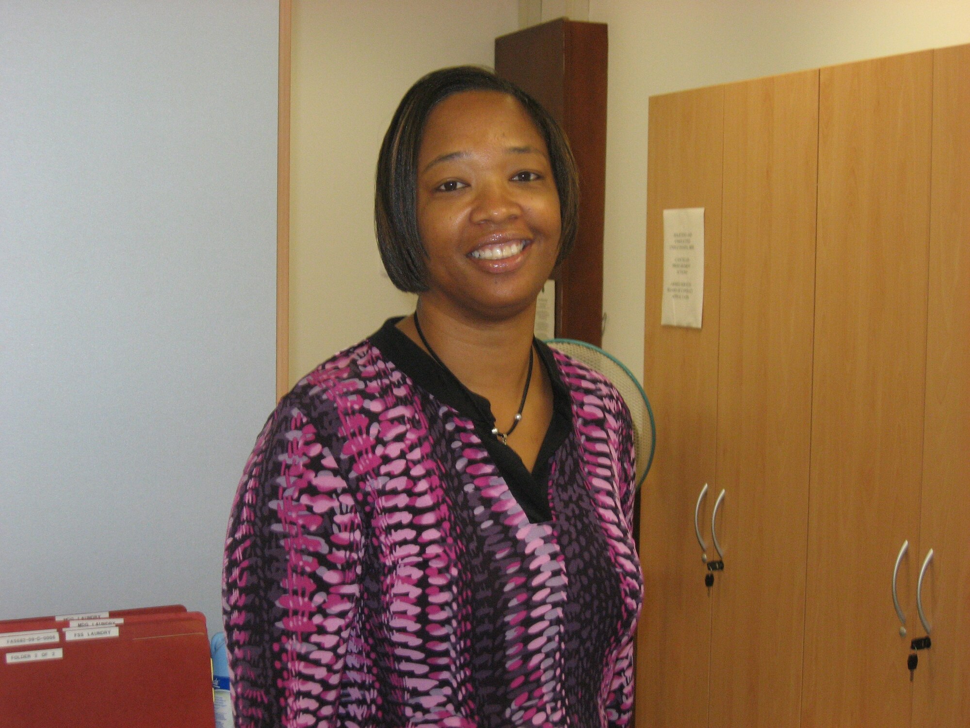 Mrs. Denise Jackson, 31st Contracting Squadron