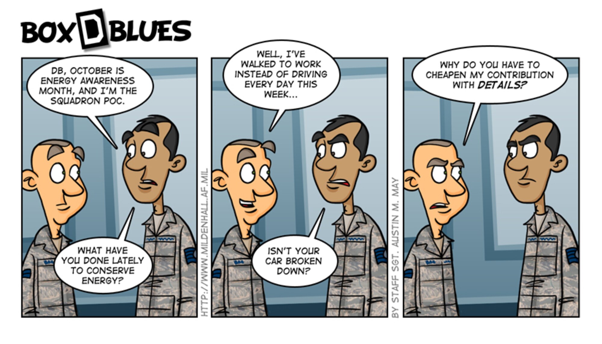 (U.S. Air Force comic/Staff Sgt. Austin May)