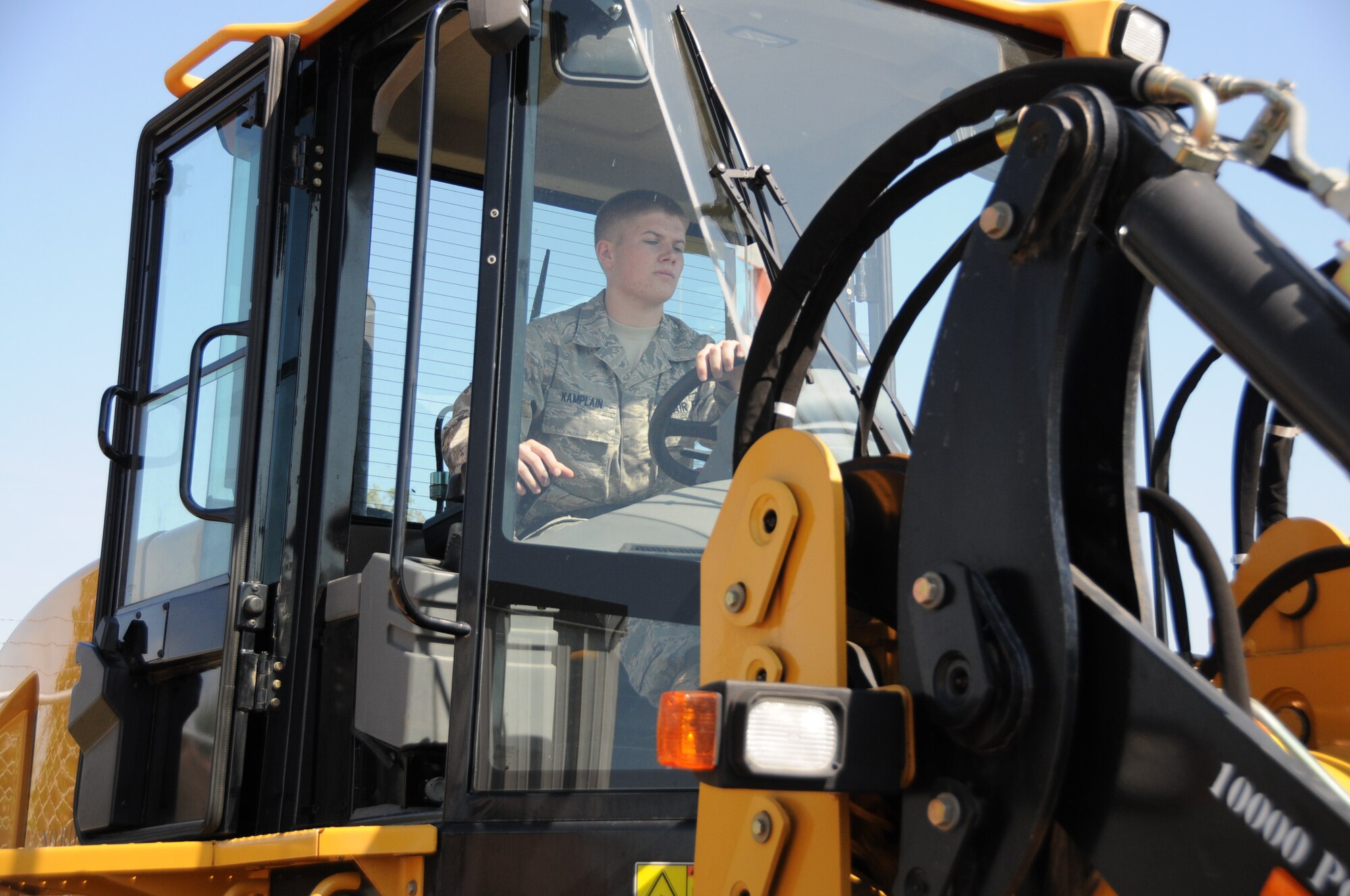 Airman Ryan Kamplain  (U.S. Air Force photo by Kemberly Groue)

