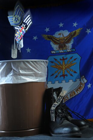 Don't throw away your career because of a DUI. Nellis Air Force Base has had a recent rise in alcohol related incidents. (U.S. Air Force photo illustration by Tech. Sgt Michael R. Holzworth)
