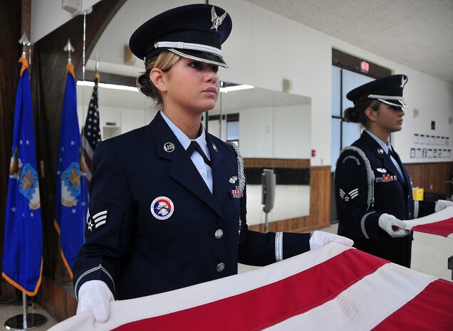Honor Guard Spotlight: Senior Airman Spencer Keeley (U.S. Air Force photo/Staff Sgt. Daniel Bowles)