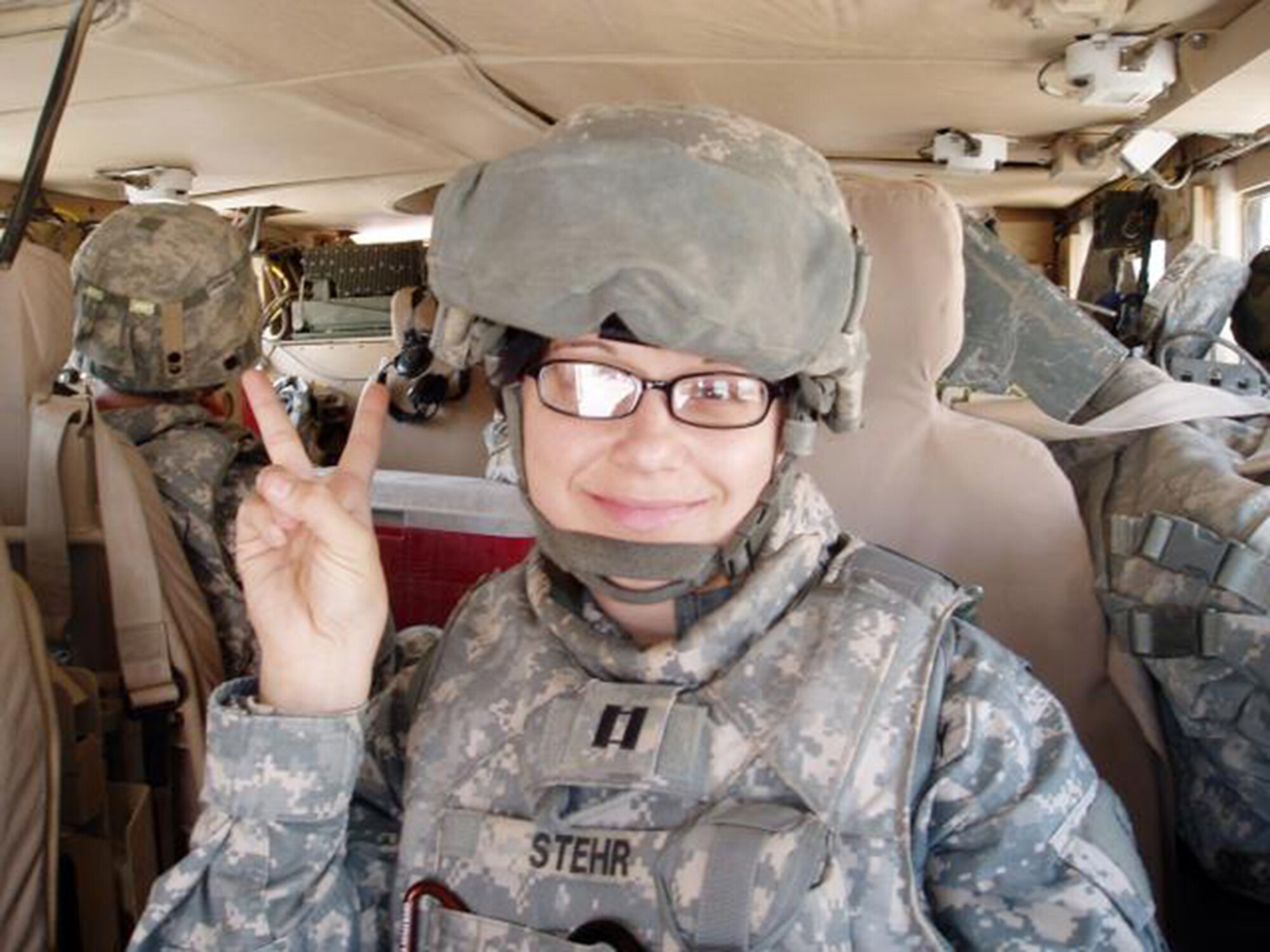 Army Capt. Emily Stehr contemplated committing suicide after returning from Iraq. She now shares her story with others in the hope that they will see that reaching out for help not only is OK, but also makes the person a better Soldier. (Courtesy photo)