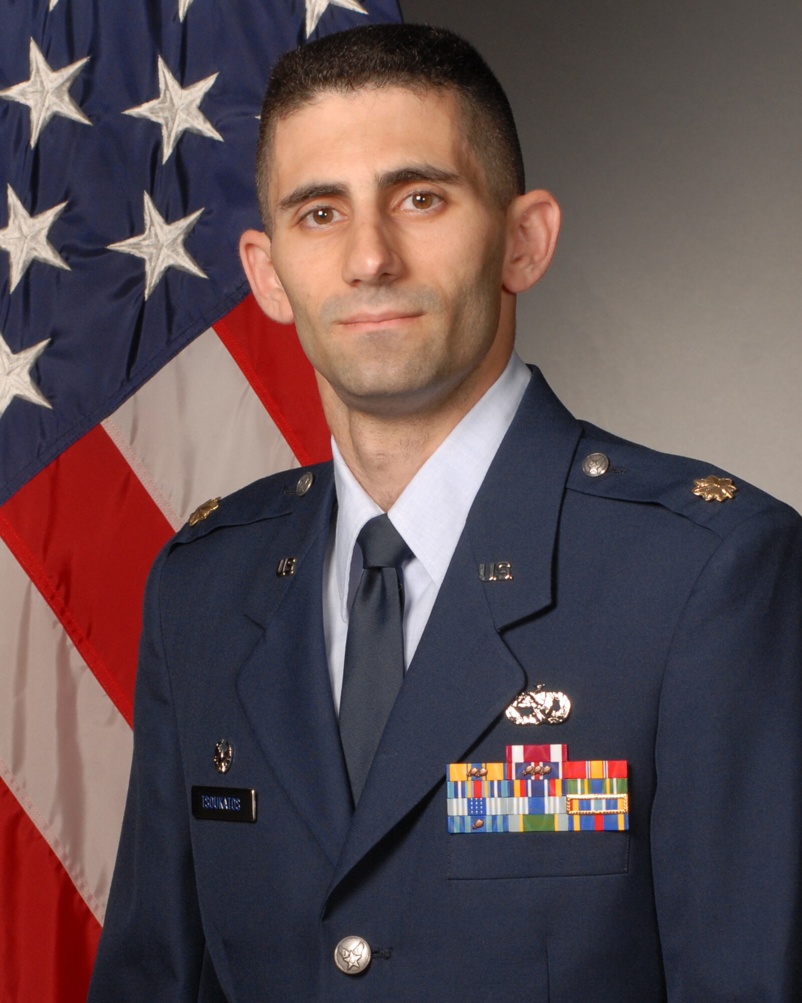 Maj. Constantine Tsoukatos, 19th Component Maintenance Squadron commander