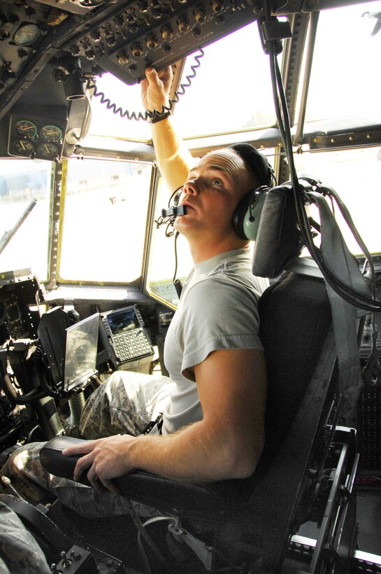 Airman 1st Class James Ruckdeschel, 129th Aircraft Maintenance Squadron, is this month’s Portrait of a Professional. (Air National Guard photo by Tech. Sgt. Ray Aquino) 