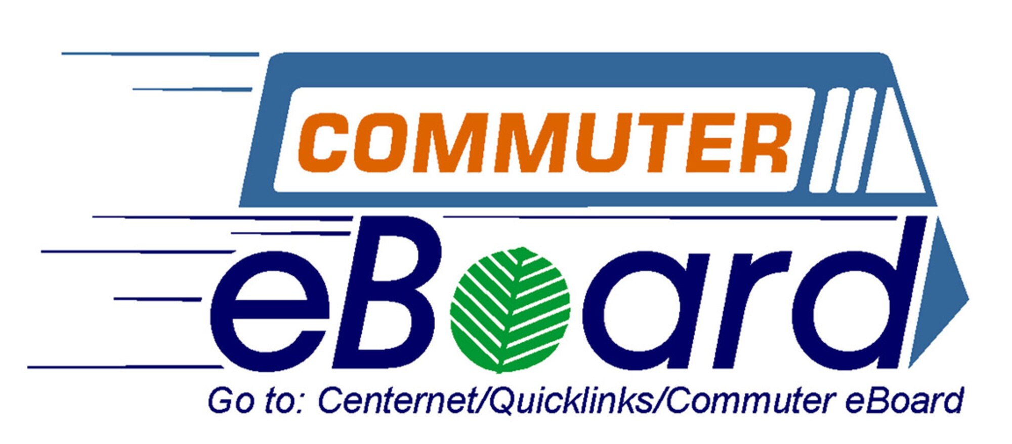 HANSCOM AIR FORCE BASE, Mass. - The Hanscom Commuter eboard Web site found on the ESC Centernet under the quick links section contains valuable commuter information for Hanscom employees. For more information contact the Commuter Management Office at (781) 377-2904. (U.S. Air Force graphic by Frank Landry) 