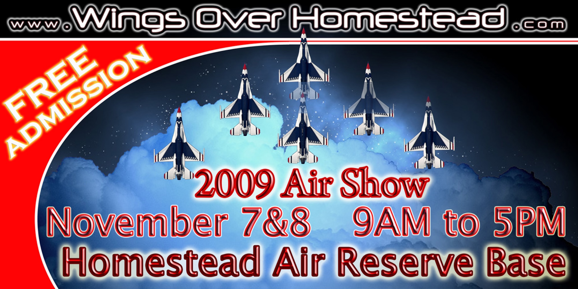 The Airmen of the 482nd Fighter Wing are busy preparing for their next major operation – hosting Homestead Air Reserve Base’s first airshow in 18 years. The base will open its gates to the public and host the “Wings Over Homestead Airshow” on November 7-8 from 9:00 a.m. to 5 p.m. Information on the airshow may be found at www.wingsoverhomestead.com