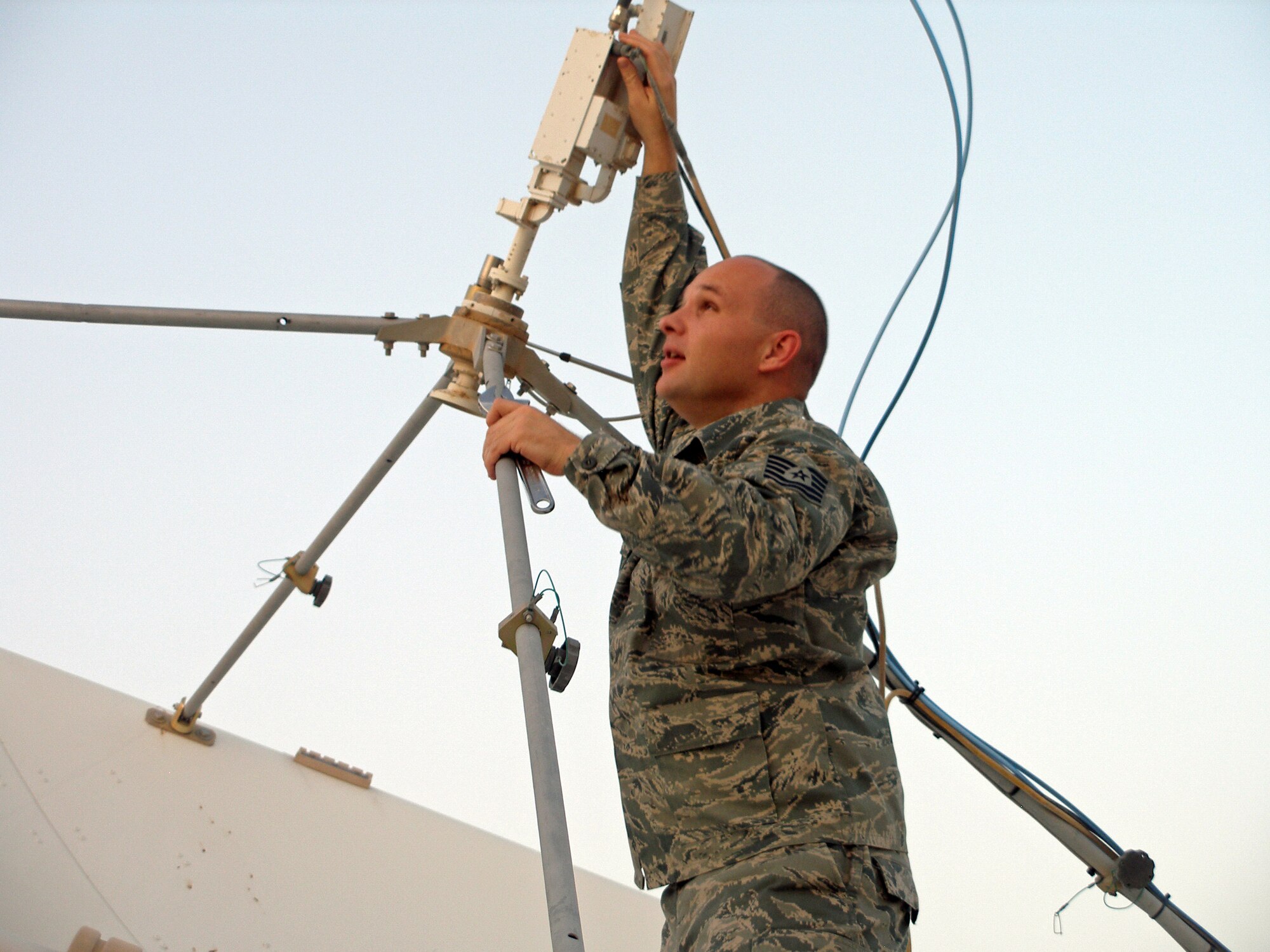 Tech. Sgt.David Bruce was selected for this week's First Knight award. This award is designed to recognize outstanding Airmen each week for the work they do every day. (Air Force photo)
