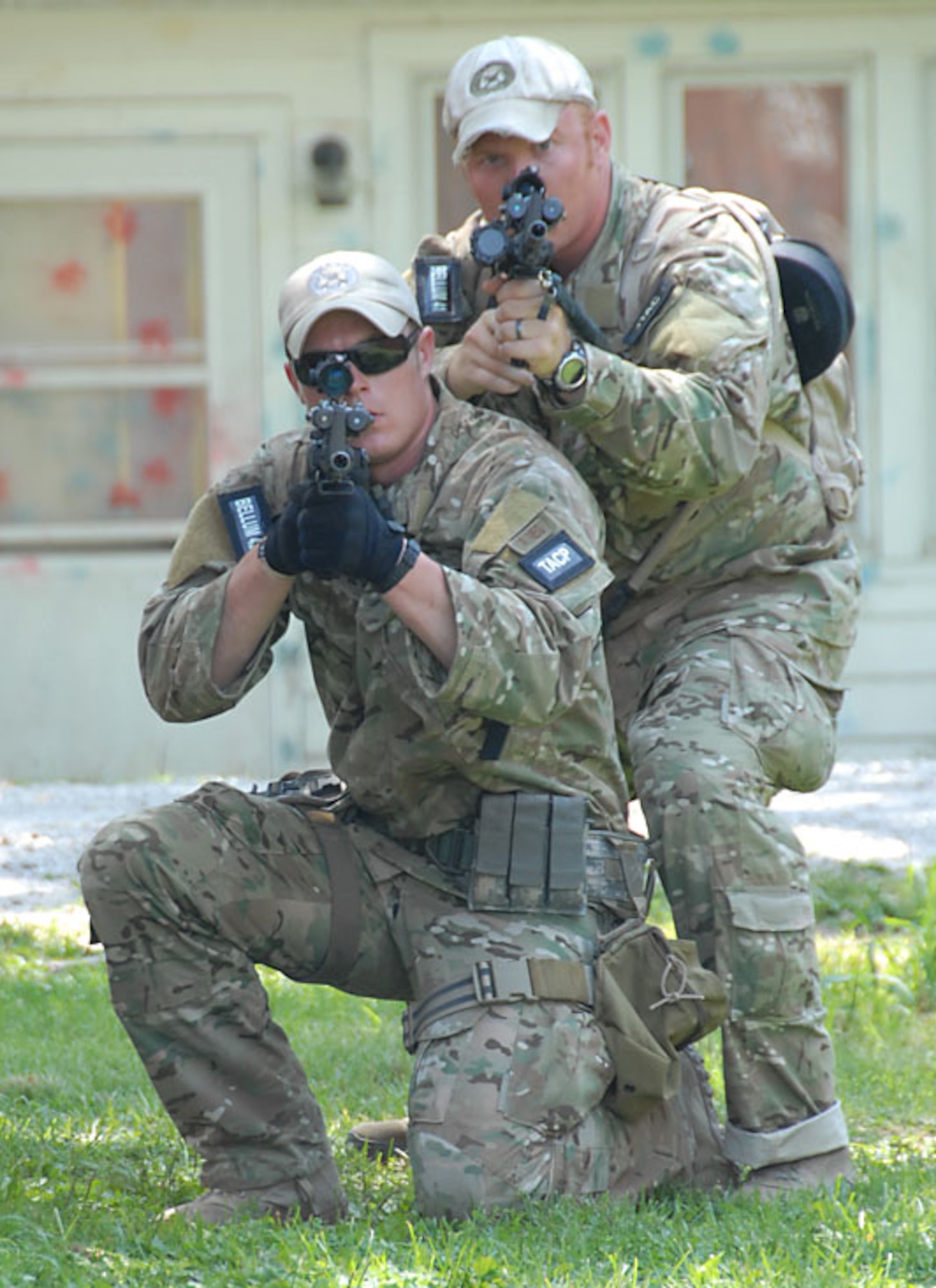 Urban Movement training "The High Low". Photo by TSgt Michael Kellams