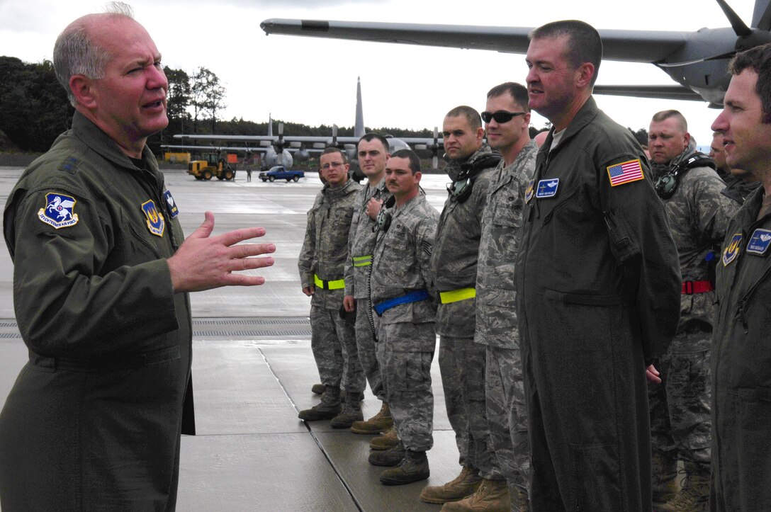 Arrival of C-130J to Ramstein