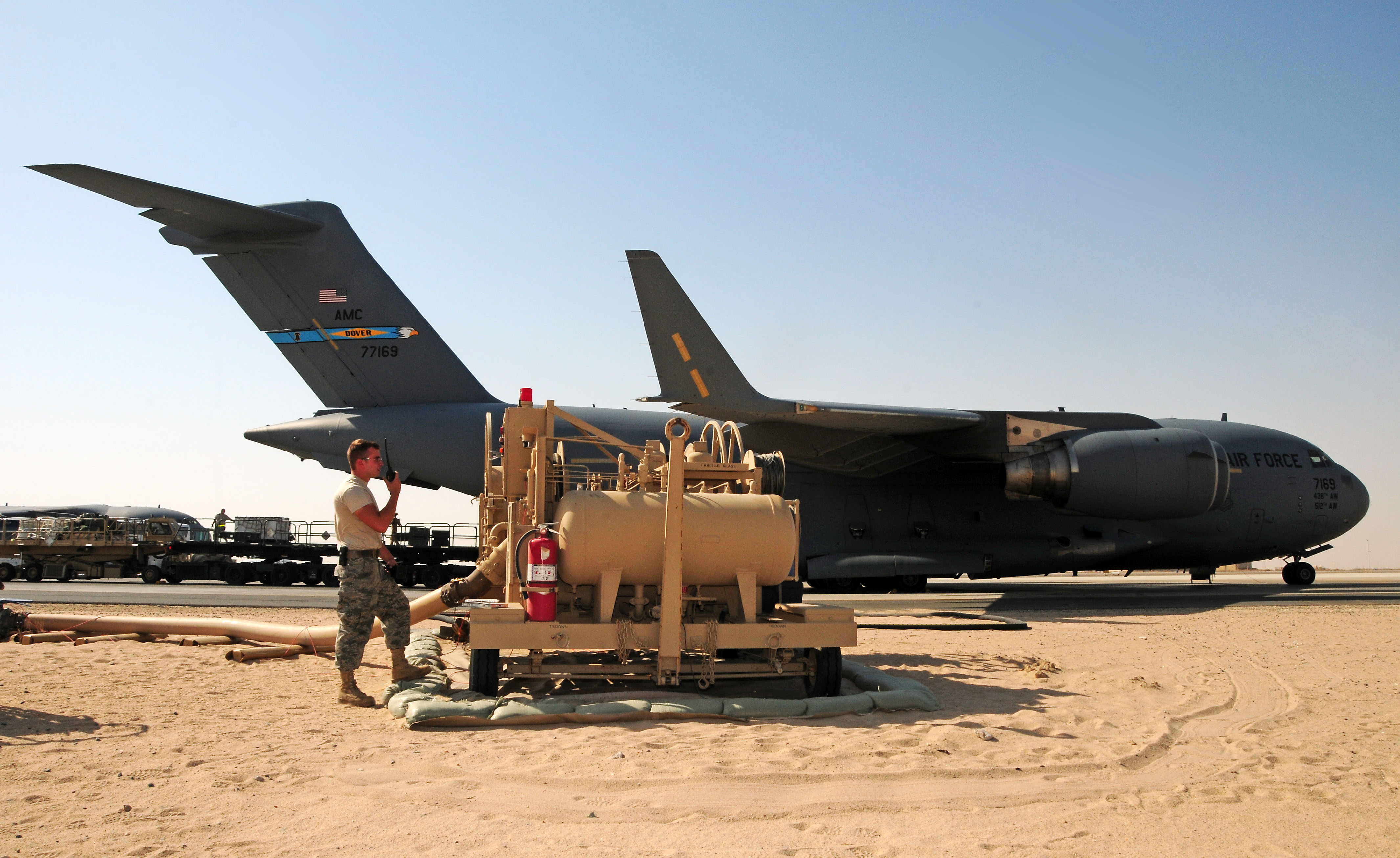 Mobility Warriors Deployed fuels flight more than gas and go operation