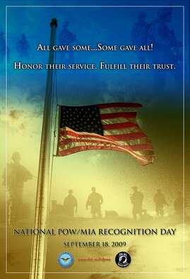 2009 POW/MIA Remembrance Poster