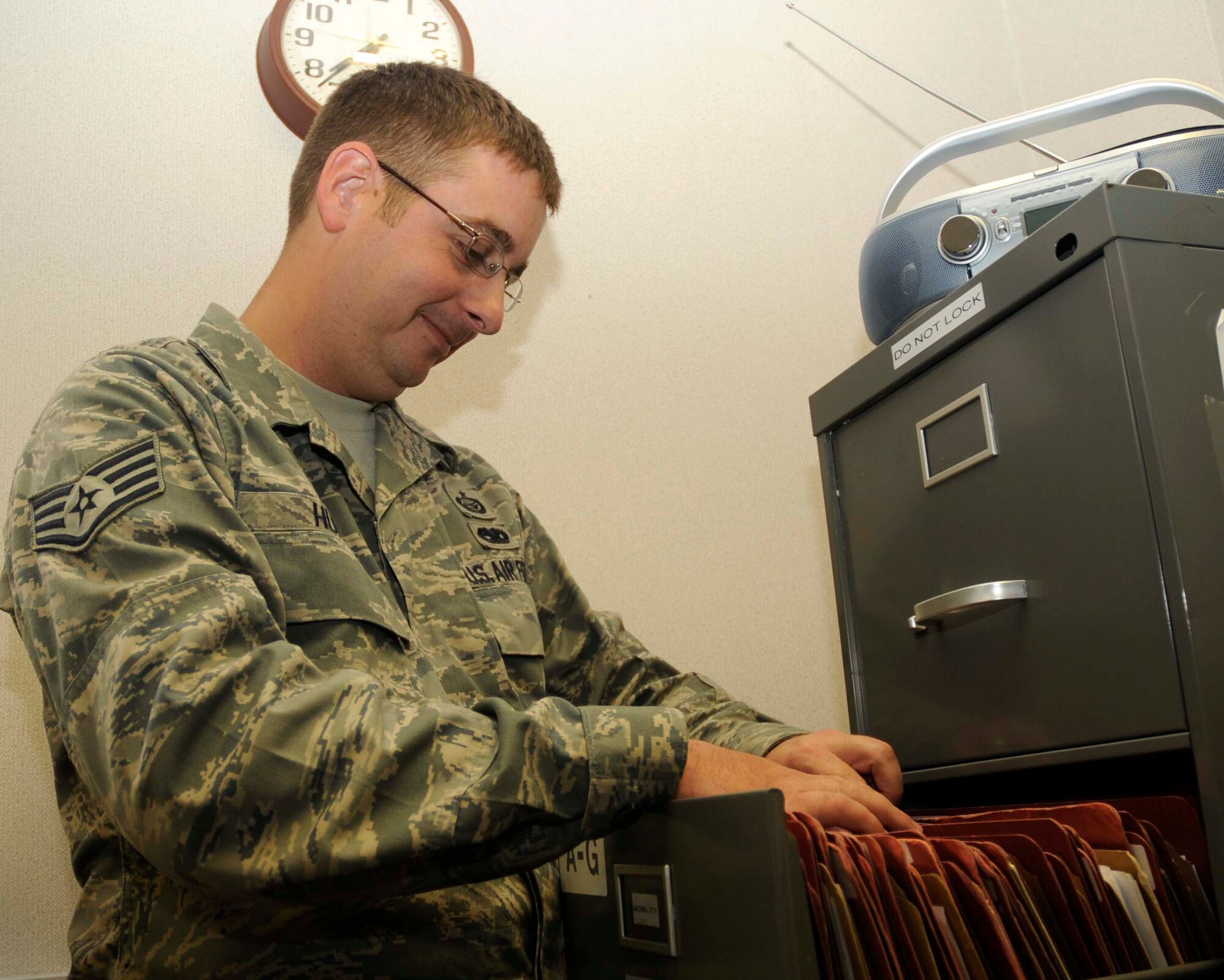 Staff Sgt. Matt “Driver” Hunn, 48th Operations Support Squadron unit training manager, was nominated for the Liberty Spotlight by his chain of command because he practices the Air Force core value of "Excellence in All We Do."
