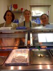 SEYMOUR JOHNSON AIR FORCE BASE, N.C. -- Members of the Air Force Sergeant's Association Chapter 371 volunteer at the Goldsboro Soup Kitchen. Master Sgt. Tonya Darner, chapter president and Senior Master Sgt. Dana Bates, chapter vice-president spent timing helping in early September. AFSA is a non-profit organization representing the professional and personal interests
of more than 135,000 active duty and retired enlisted members of the U.S.
Air Force, Air National Guard and Air Force Reserve. Information about the local chapter can be found at www.afsa371.org