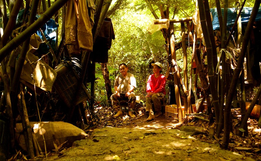 Chosei Hamamoto worked at the Kadena Base Exchange for a number of years prior to beginning farming in 1971. He and his wife, Tsuiko, say the change has been for the best. The Hamamotos work at Kadena's munitions storage area, where they mostly grow tangerines to sell to mainland Japan. 
(U.S. Air Force photo/Tech. Sgt. Rey Ramon)     