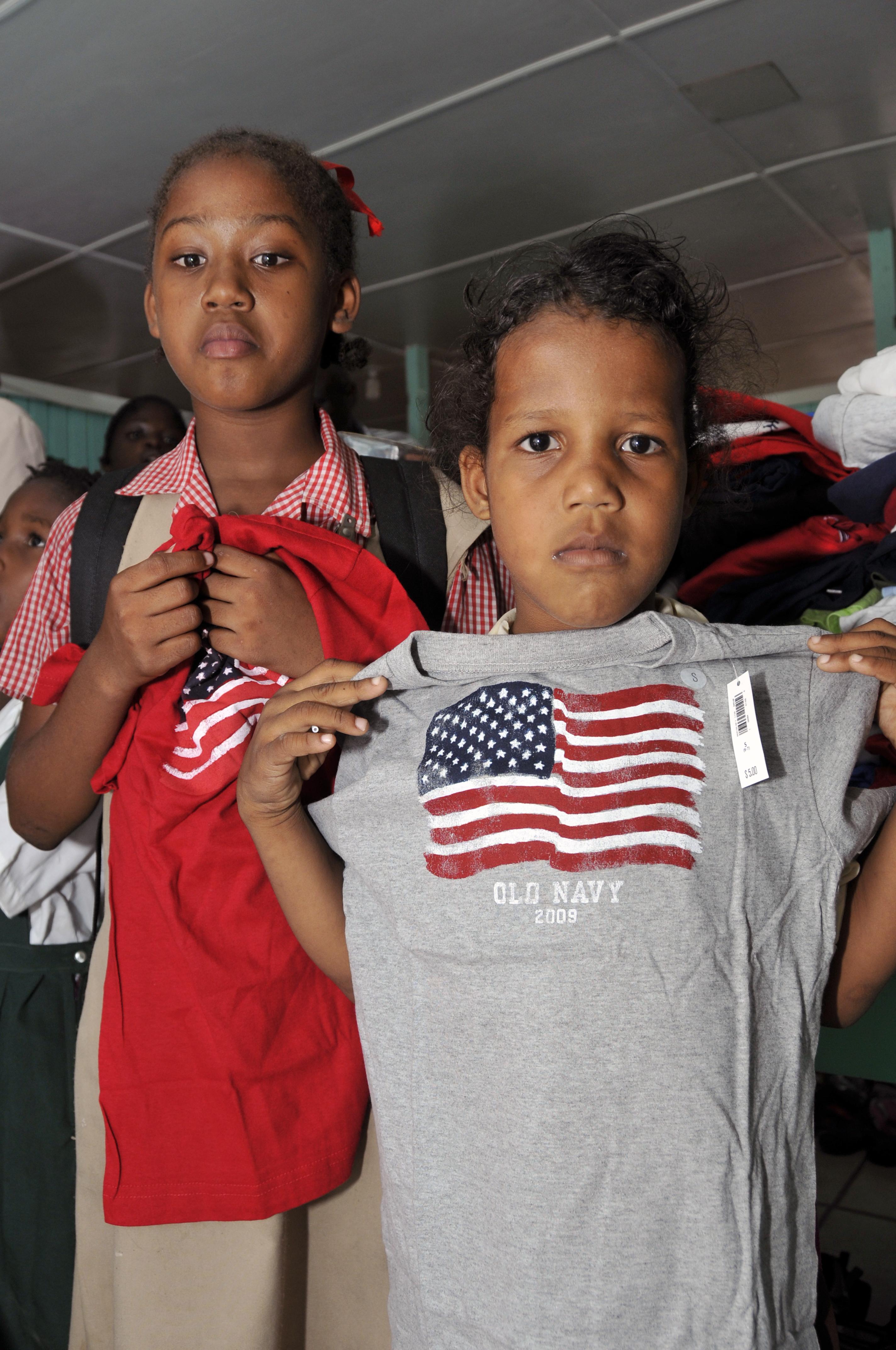 Soldiers Donate Clothes Toys And Electronics To Guyanese
