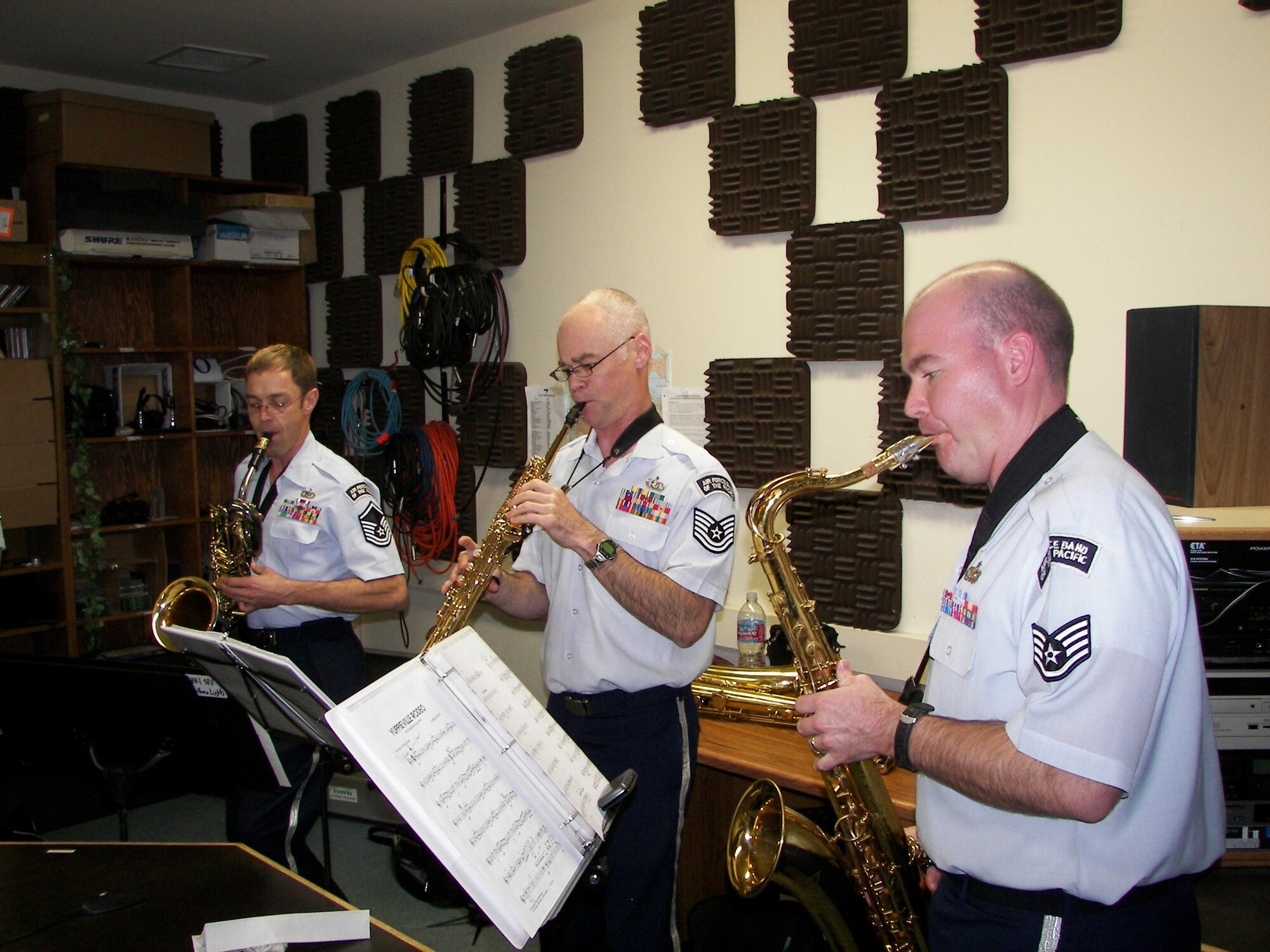 The Arctic Saxophone Quartet and the Northern Lights horns were recently featured in a live interview and showcase at radio station KBRW in Barrow, Alaska.  KBRW is the nothernmost NPR affiliate in the United States.  The Arctic Saxophone Quartet and the Northern Lights horns were in Barrow on a tribal outreach mission to the local community where they presented performances at the local schools and at the Inupiat Heritage Center.