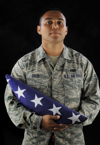 MOODY AIR FORCE BASE, Ga. -- Staff Sgt. Fernando Solis, 23rd Aircraft Maintenance Squadron, 75th Aircraft Maintenance Unit avionics specialist, was a recent high school graduate working in Denver when he heard the tragic news on Sept. 11, 2001. “I was just out of high school and wasn’t hit hard by the situation, but I had many friends who had been military before and who wanted to rejoin. Four years later when I joined the Air Force, I became part of an organization that was part of the reaction to that historical event,” said Sergeant Solis. (U.S. Air Force photo by Senior Airman Gina Chiaverotti-Paige)