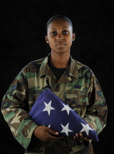 MOODY AIR FORCE BASE, Ga. -- Senior Airman Nikita Anderson, 23rd Force Support Squadron journeyman, sat in her 10th grade world history class watching TV with her fellow classmates on Sept. 11, 2001. “I’m now about to leave for my first deployment since enlisting and I’ve known it’s always been a possibility. Until now, I haven’t been able to be part of the camaraderie that comes with saying, ‘I’ve deployed.’ I’m the first person in my family to join the military and my mother was definitely proud that I was going to be doing something meaningful with my life,” said Airman Anderson. (U.S. Air Force photo by Senior Airman Gina Chiaverotti-Paige)