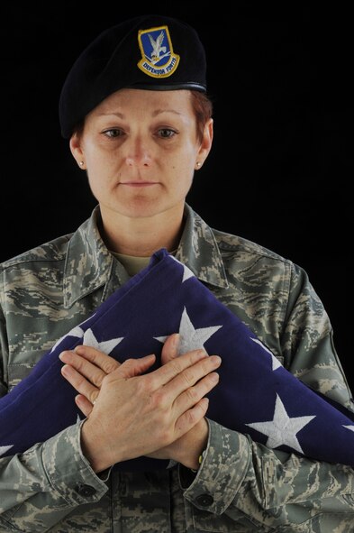 MOODY AIR FORCE BASE, Ga. -- Chief Master Sgt. Dawna Cnota, 23rd Security Forces Squadron security forces manager, was stationed at Keesler Air Force Base, Miss., as the 355th Training Squadron chief military training leader, on Sept. 11, 2001. "The Airmen's focus wasn't on themselves, but the people who were there at ground zero," said Chief Cnota. (U.S. Air Force photo by Senior Airman Gina Chiaverotti-Paige)