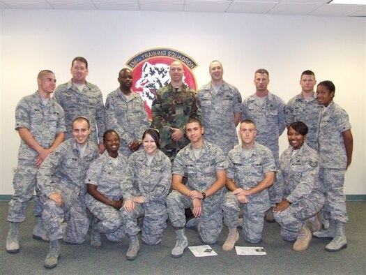 The last graduating class of the Radio Communications Operator Apprentice Course taught at Keesler Air Force Base, Miss. (U.S. Air Force Photo/Unknown)