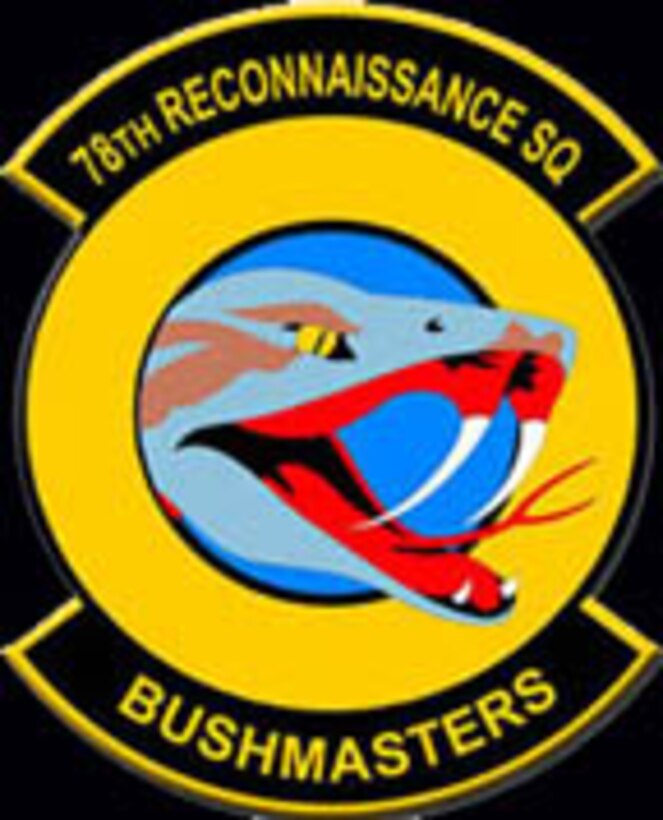 78th Reconnaissance Squadron patch