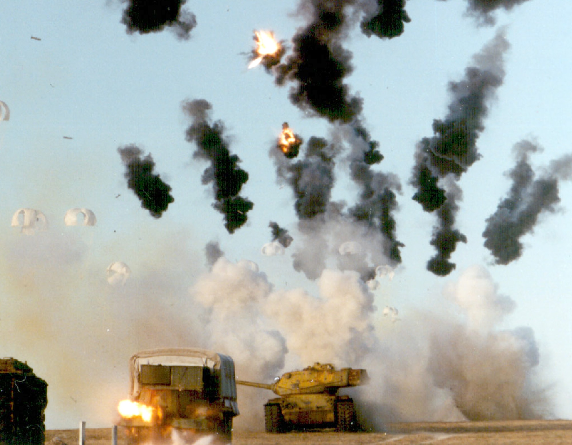 Sensor Fuzed Weapon was used in combat on April 2, 2003, when it demonstrated its capability against a tank column in Iraq. The weapon will transition to Ogden Air Logistics Center, Hill AFB, Utah, in a ceremony Sept. 24.