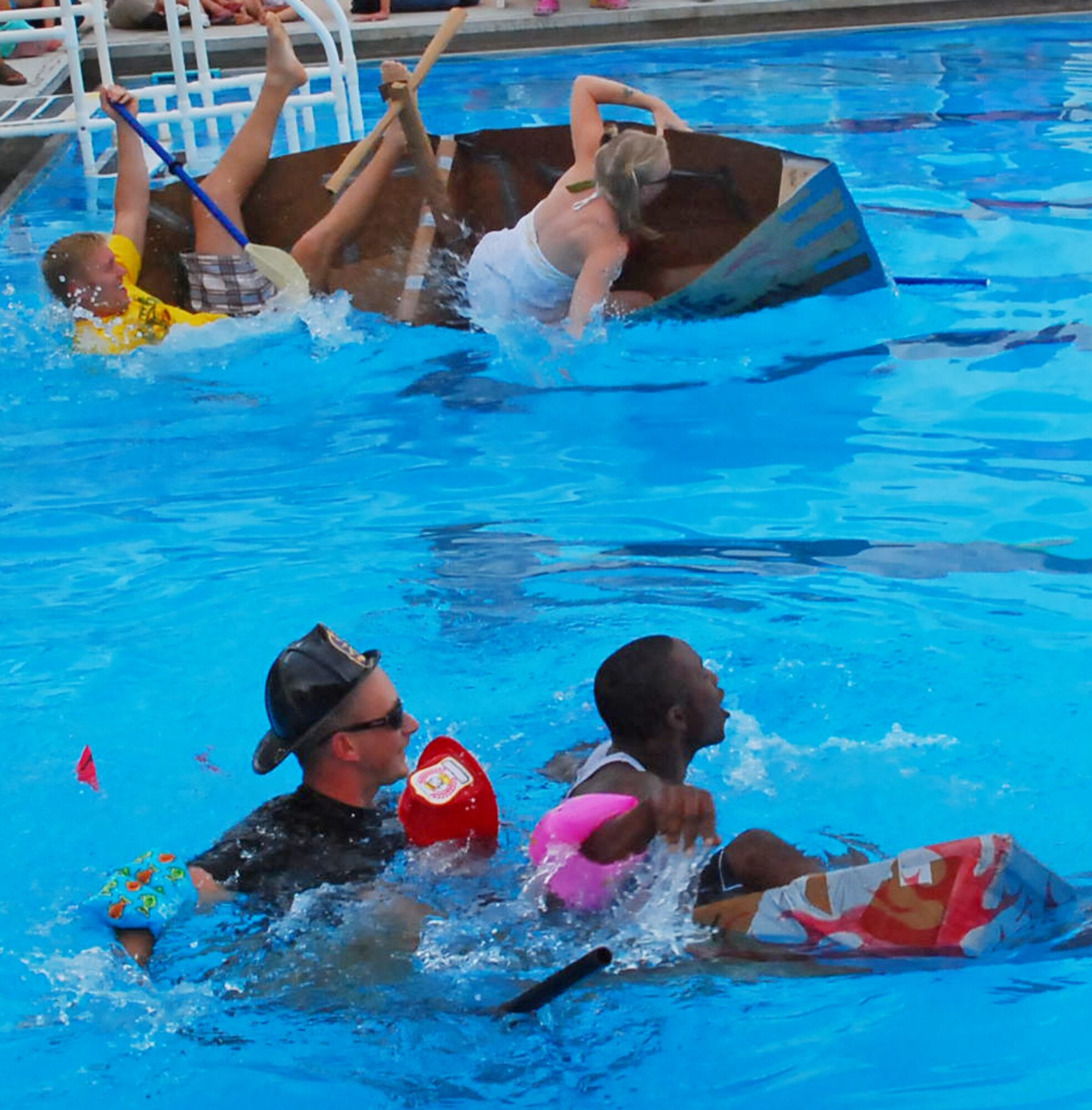 BuildaBoat Race an entertaining challenge > Laughlin Air Force Base