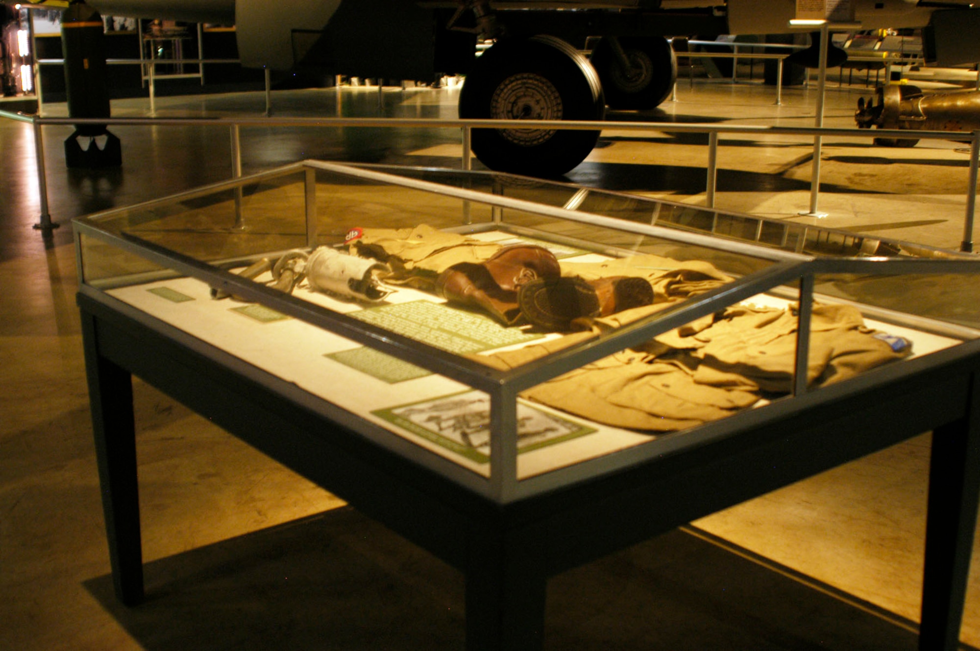 DAYTON, Ohio -- Airborne Operations exhibit in the World War II Gallery at the National Museum of the U.S. Air Force. (U.S. Air Force photo)