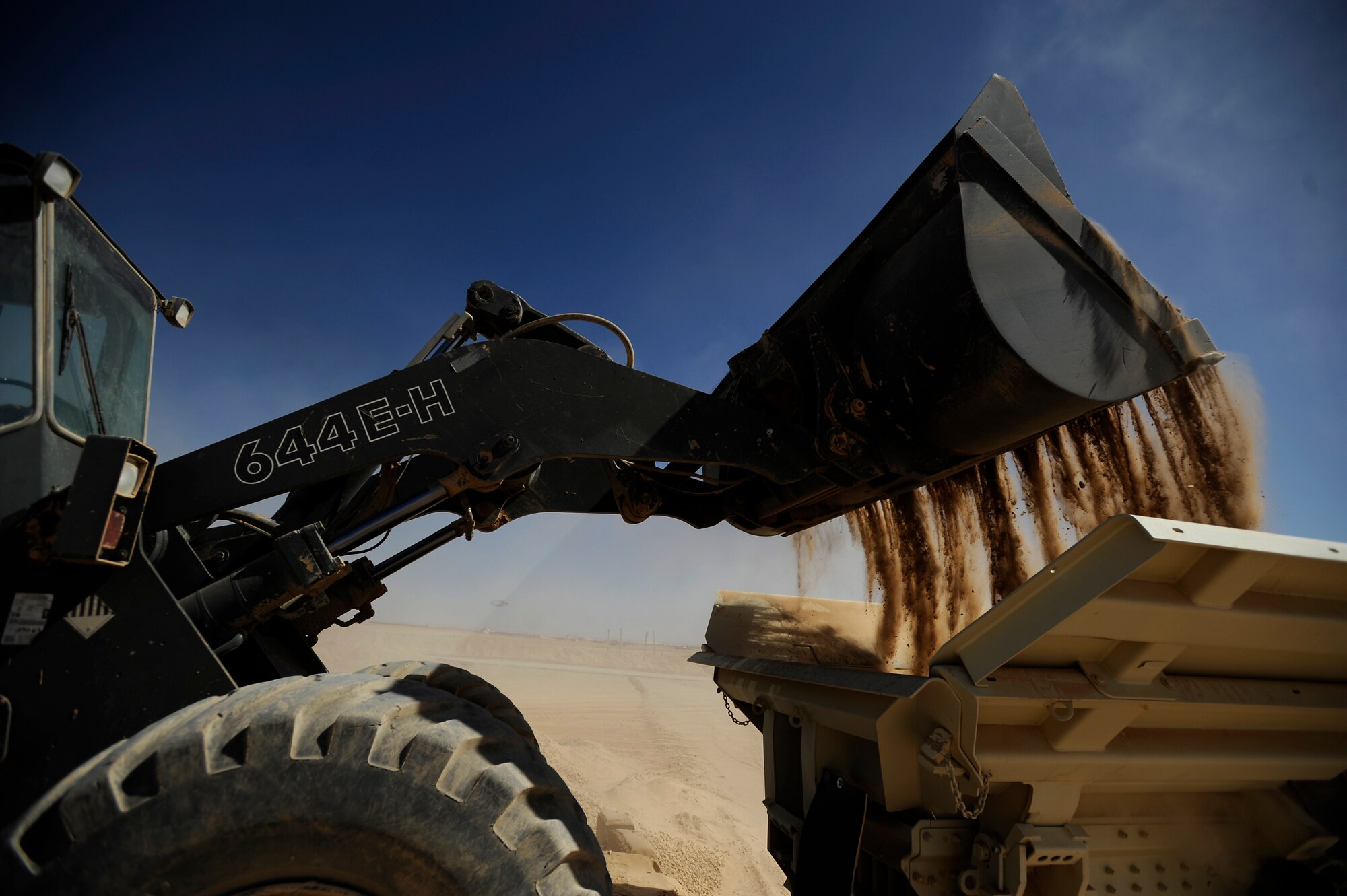Airmen assigned to the 809th Expeditionary Red Horse Squadron, 1st Expeditionary Red Horse Group. is deployed from the 819th Red Horse Squadron, Malmstrom, AFB, MT (U.S. Air Force Photo/Staff Sgt. Shawn Weismiller)