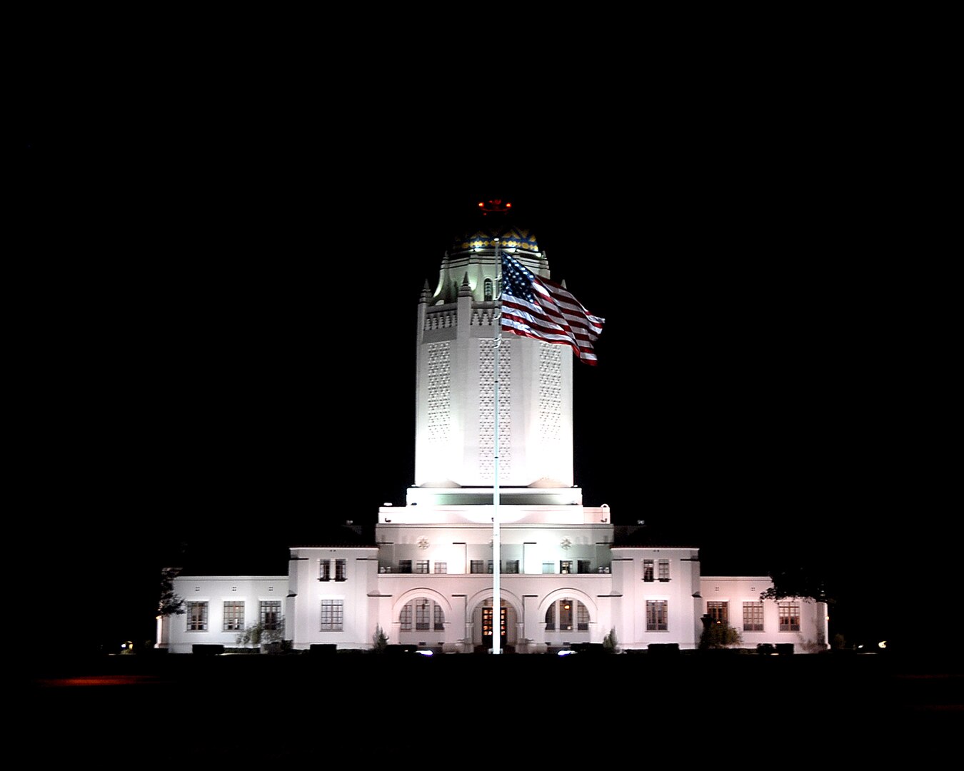 The "Taj" in the early morning.  (US Air Force photo/Rich McFadden) 
