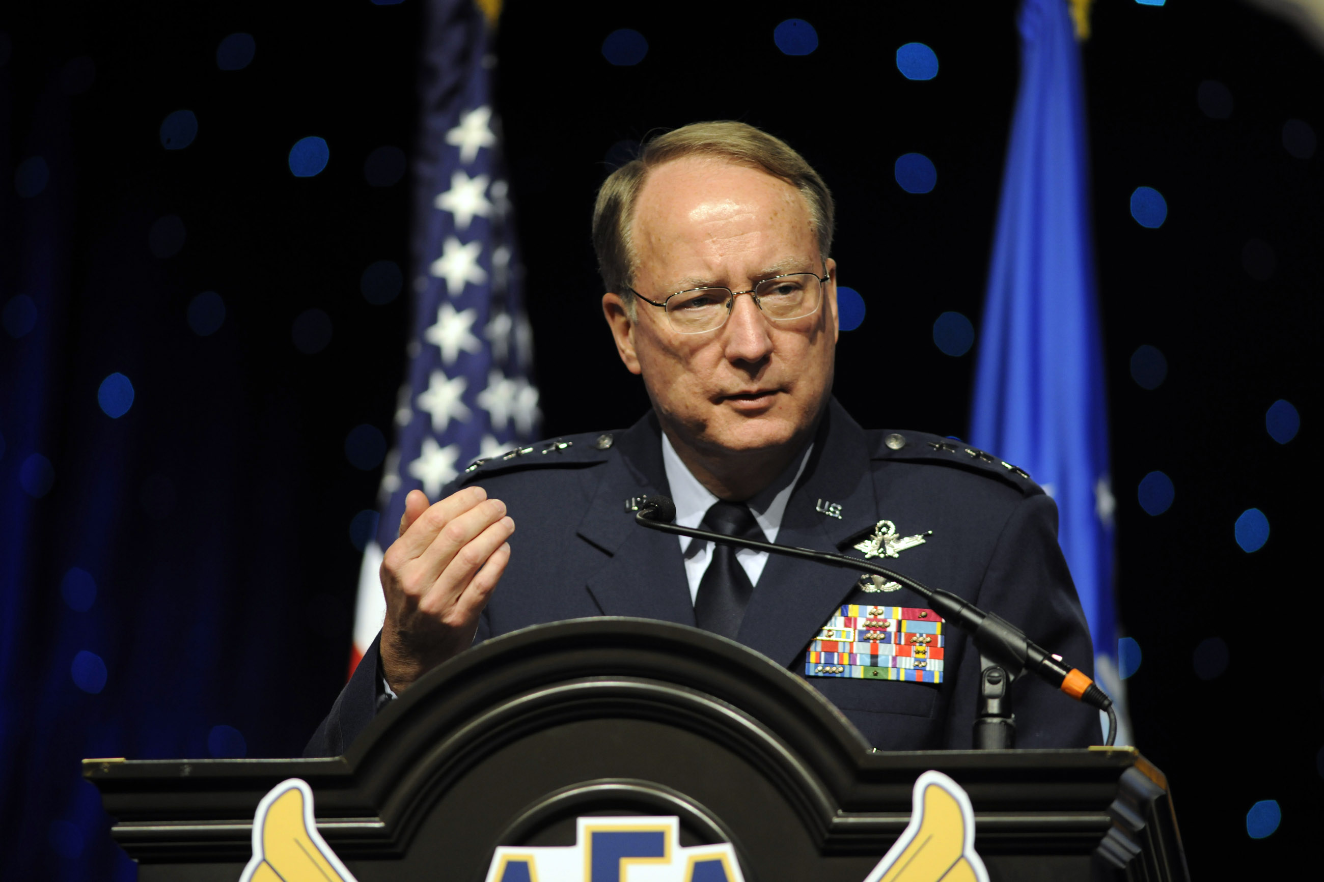 Commander of newest defines success, introduces command at AFA